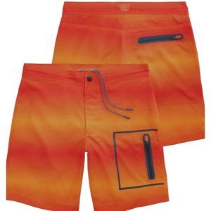 Mack Weldon Orange Swim Board Shorts